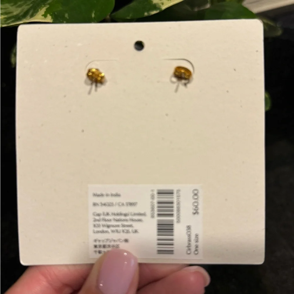 SCULPTURAL CIRCLES POST EARRINGS BY AUREUS + ARGENT - Picture 5 of 5